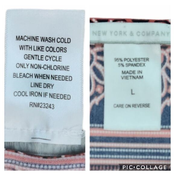 New York & Company Boho Tunic Ruffle Sleeve Dress - Picture 11 of 11